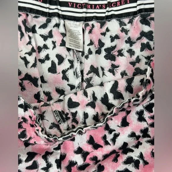 Victoria’s Secret Pink Butterflies Lounge Pajama Sleep Shorts Women’s XL - Picture 5 of 6